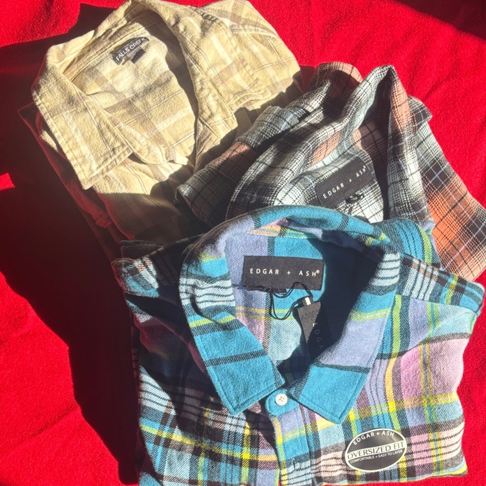 3 Men's Flannel Shirt